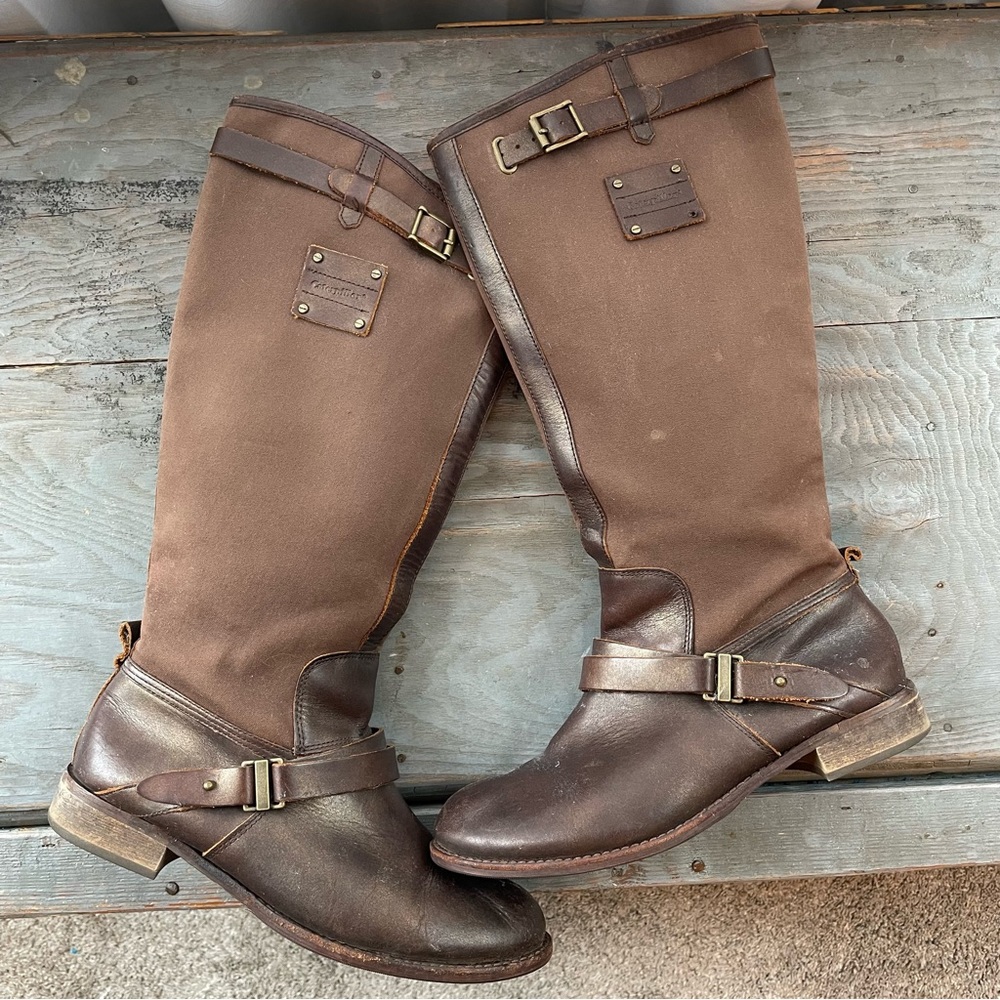 Leather riding boots CAT Corrine boots | size 9